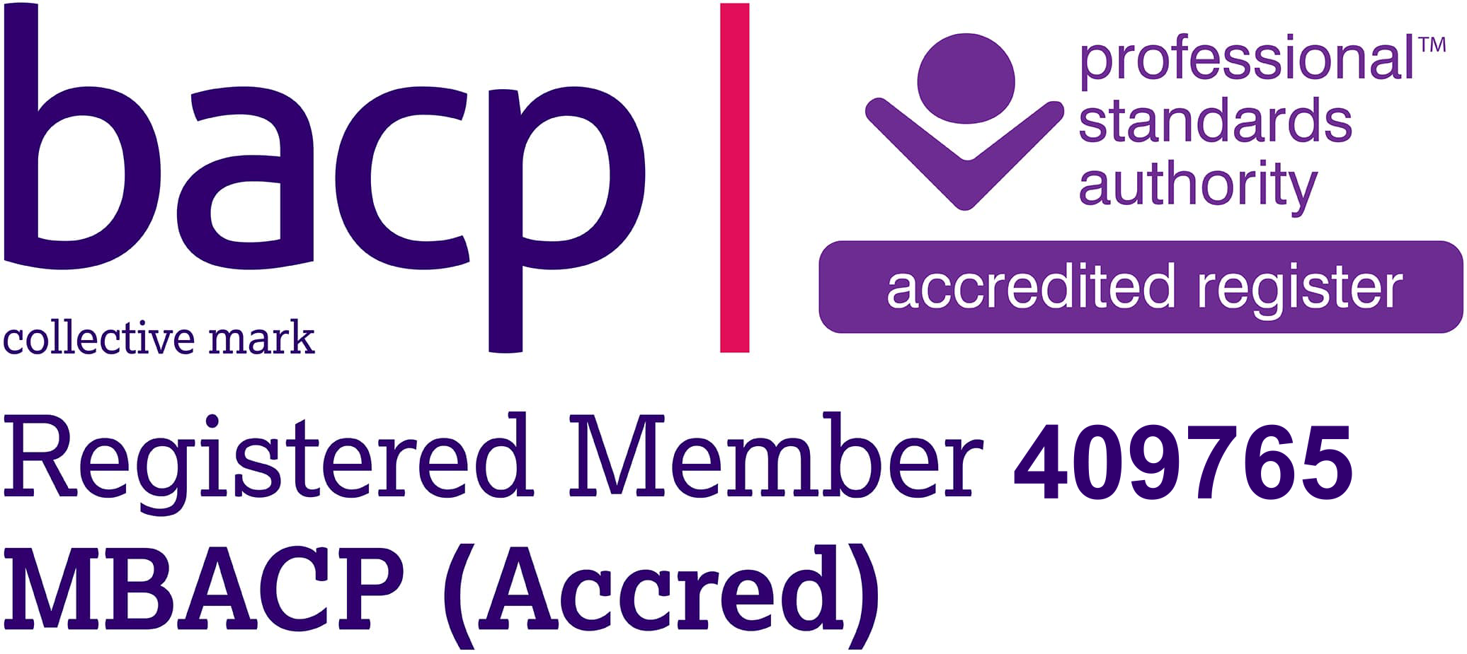 bacp accredited logo